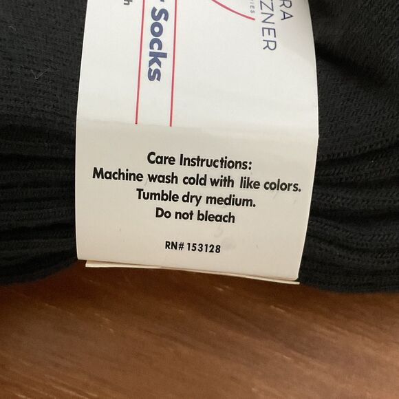 Debra Weitzner Kids Non-Slip Socks, 12-Pack Black - Picture 5 of 6